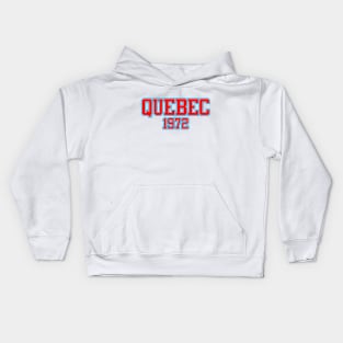 Quebec 1972 Kids Hoodie